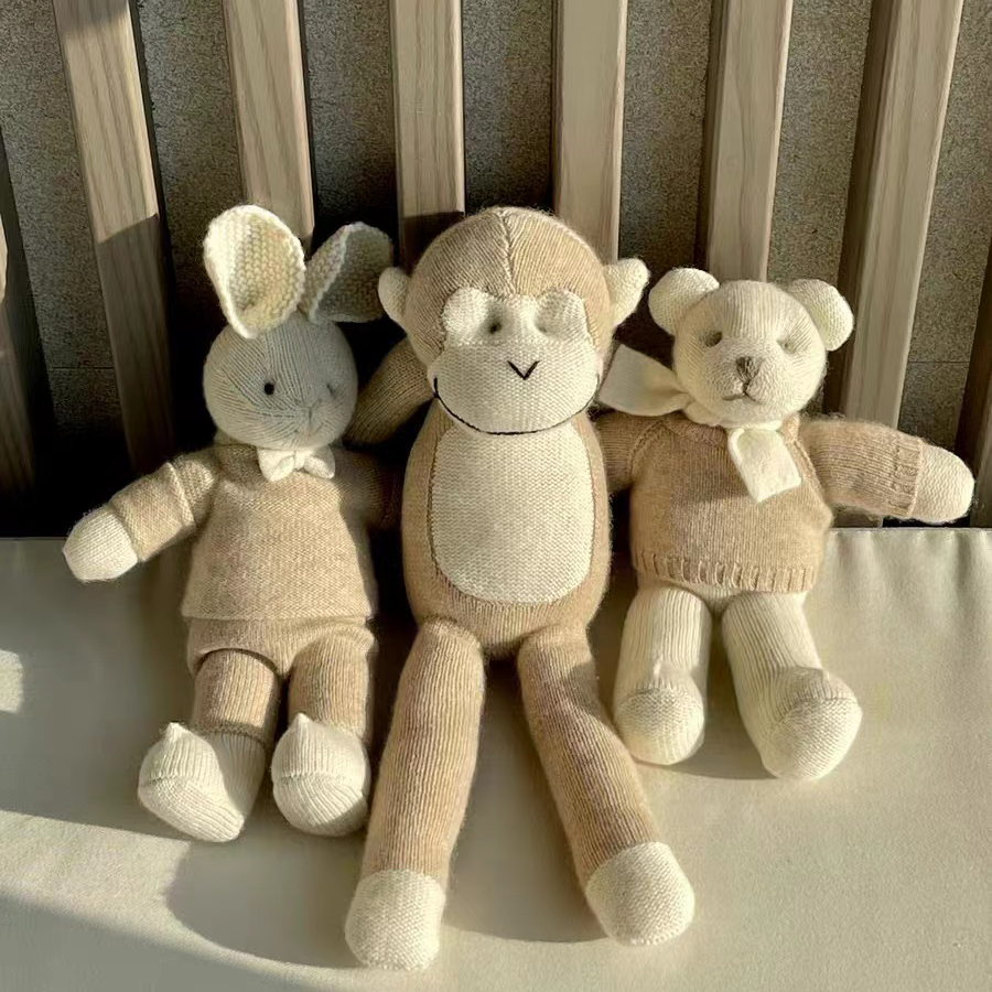 Teddy Bear-babie's cashmere comfort toys 