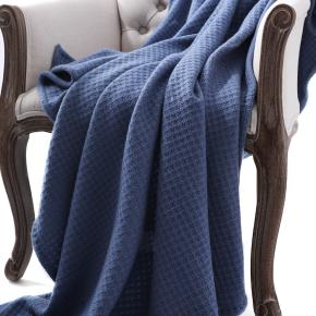 Merino Wool Waffle Blanket-kakawoolblanket