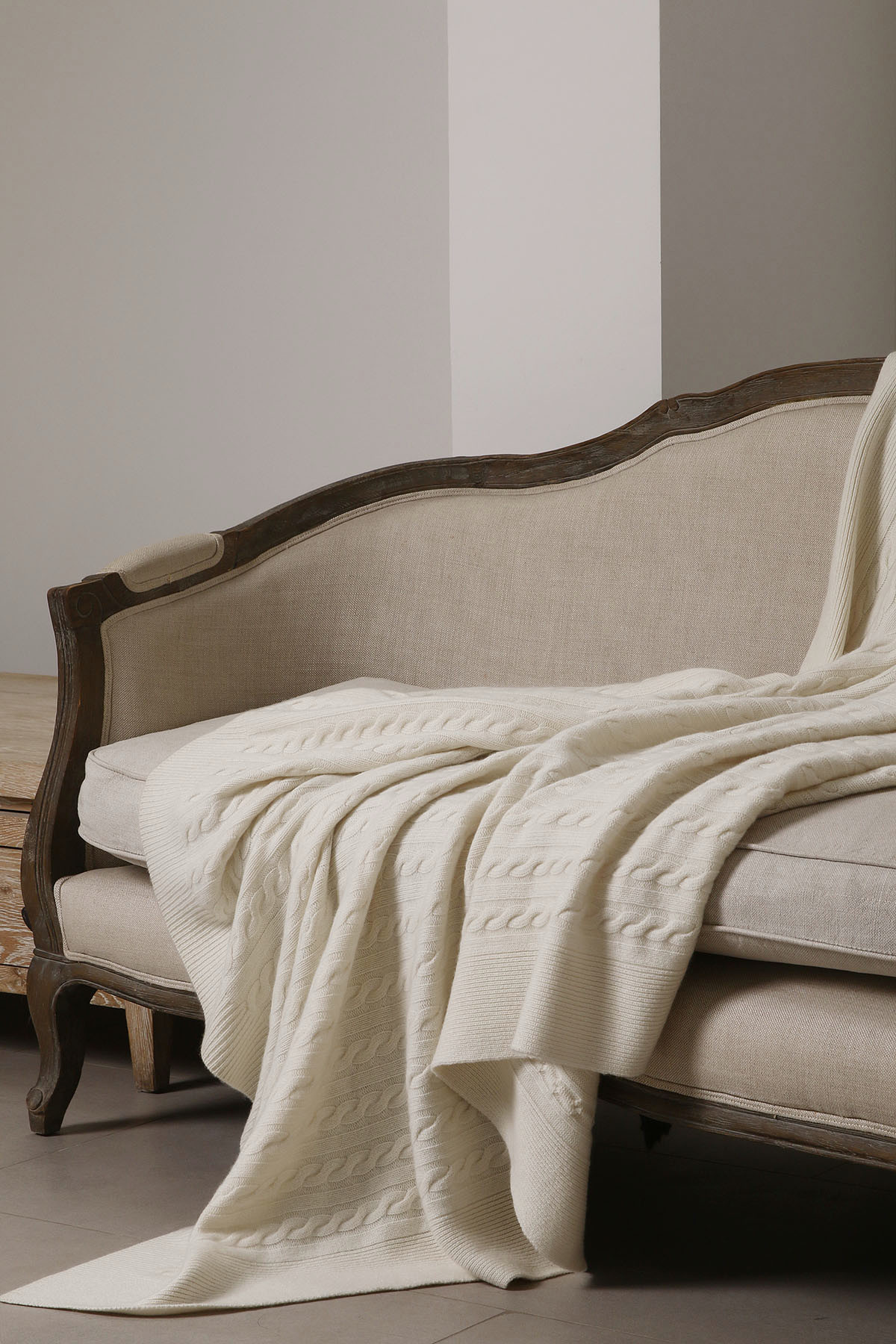 Cable Cashmere Blanket-NMGCB2021071601